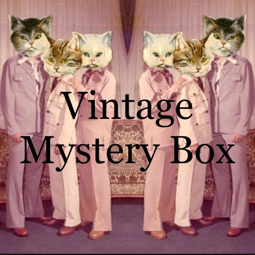 5 LB VINTAGE Media Mystery Box: Records, Magazines, Postcards, Paper Ephemera